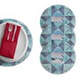 Hermia Salvamanteles Individuales Multicolor de 37 cm (Set de 4)